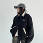 Bicolor Loose Silhouette Jacket YLS0777