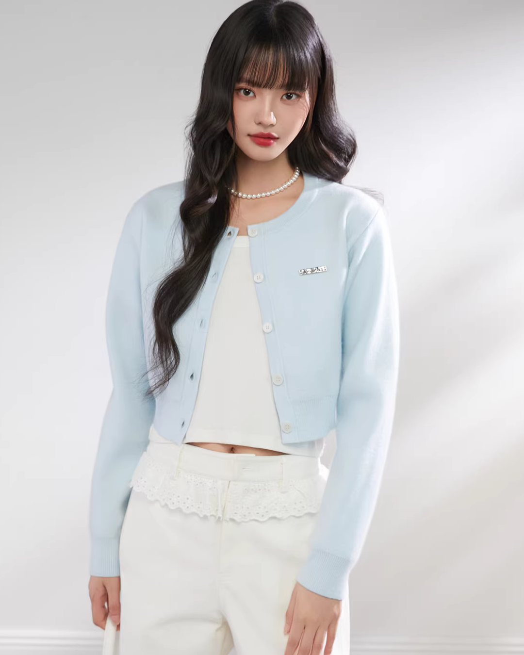 Soft Short Knit Cardigan KIP0007