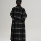 Stand Collar Paid Long Coat SRS0391