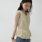 V-Neck Flare Stripe Vest VOE0004