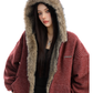 Inner Fur Thin Stripe Zip Hoodie BGS0032
