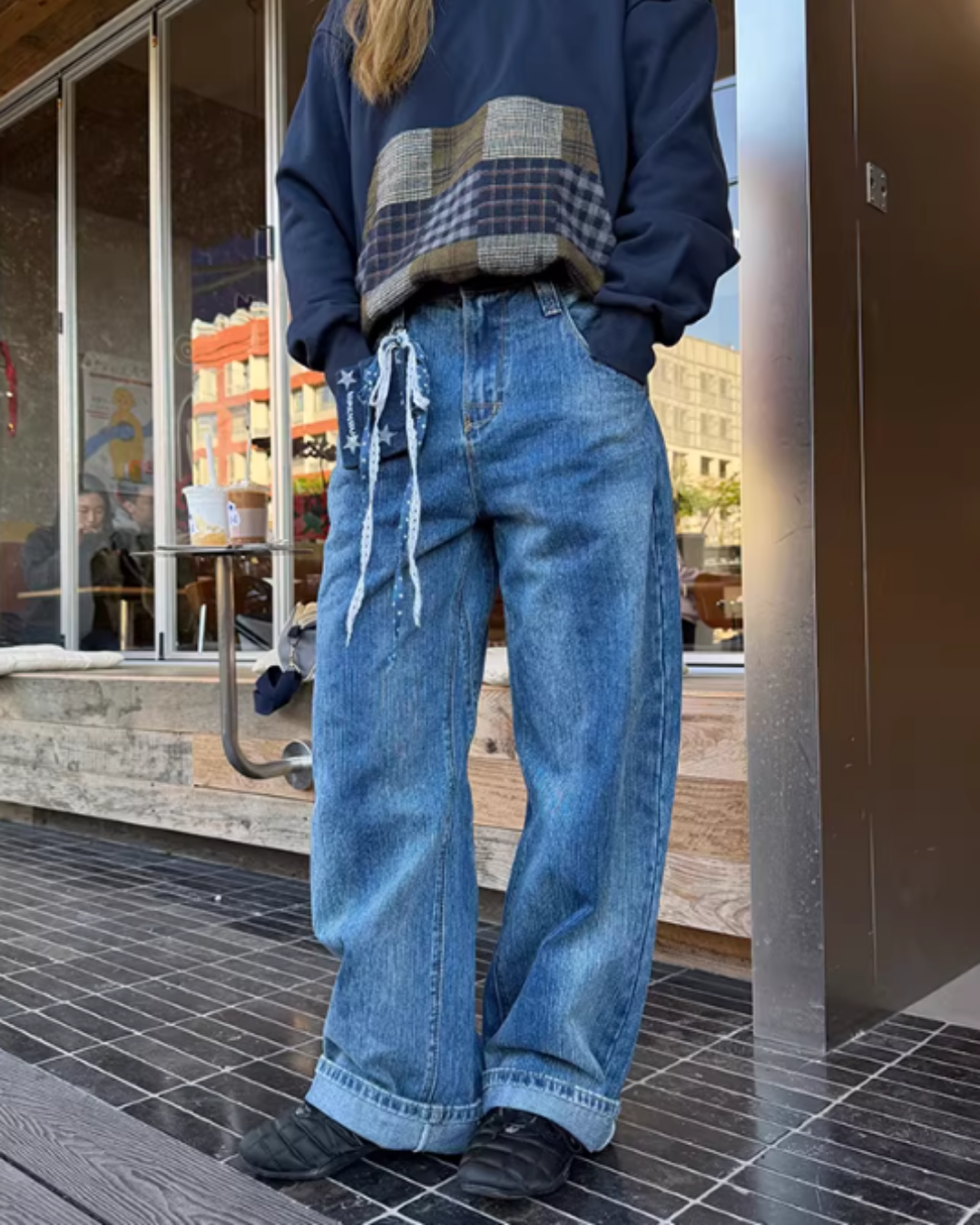 Vintage Wide Denim Pants CYE0099