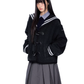 Sailor Collar Duffle Coat EZK0096