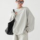 Loose Silhouette Long Sleeve Top / Wide Half Pants ACS0249