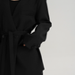 V-Neck Loose Jacket with Choker SRS0324