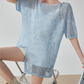 Mesh Summer Layer Tops FER0294