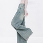 High Waisted Wide Leg Denim Pants ABW0017