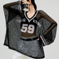 See-Through Mesh Pullover FER0253