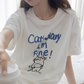 Cat Print Logo T-Shirt VNS0003