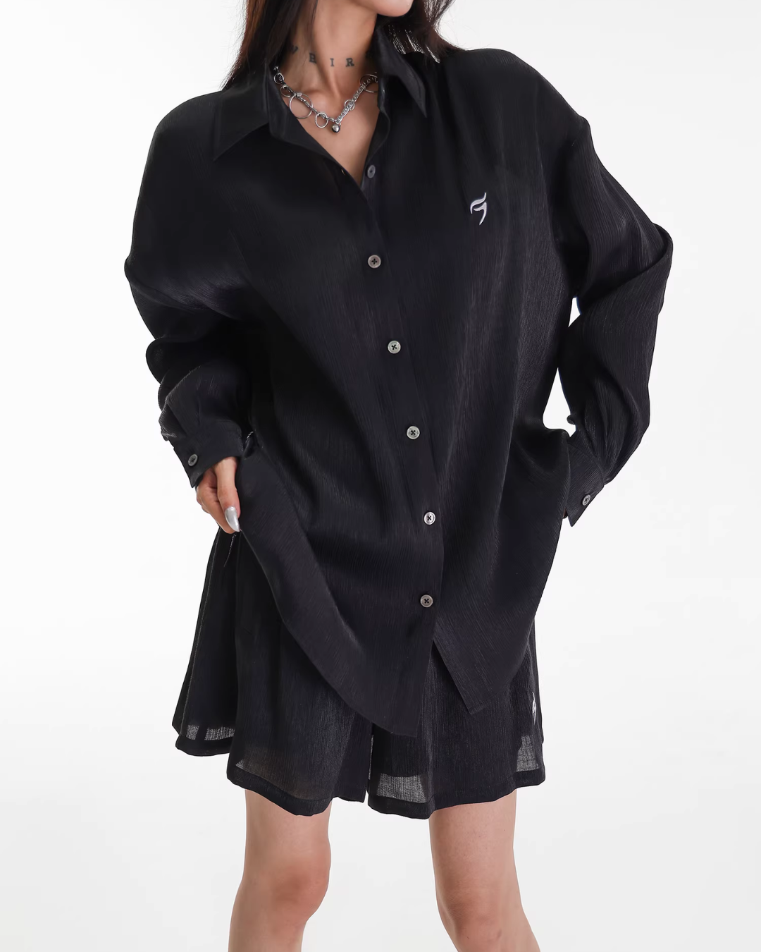 Lightweight Casual Long-Sleeve Shirt / Long Pants / Shorts ACS0366