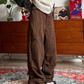 Multi Pocket Washed Work Pants CYE0039