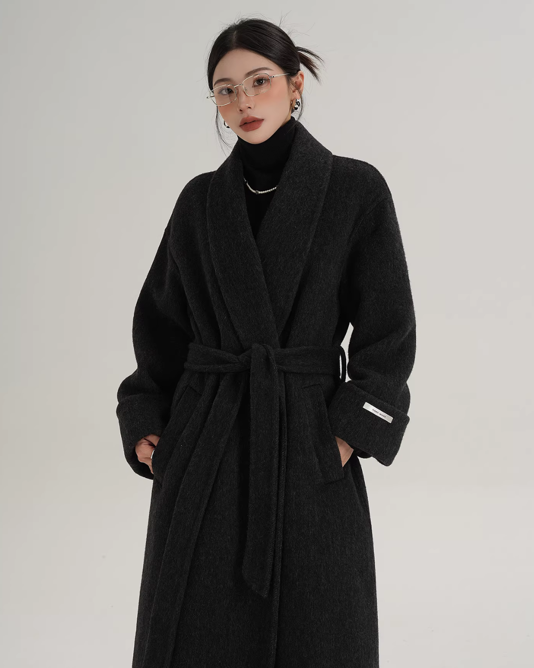 Elegant Long Wool Coat SRS0401