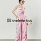 French Pink Drost Salopette LLA0202