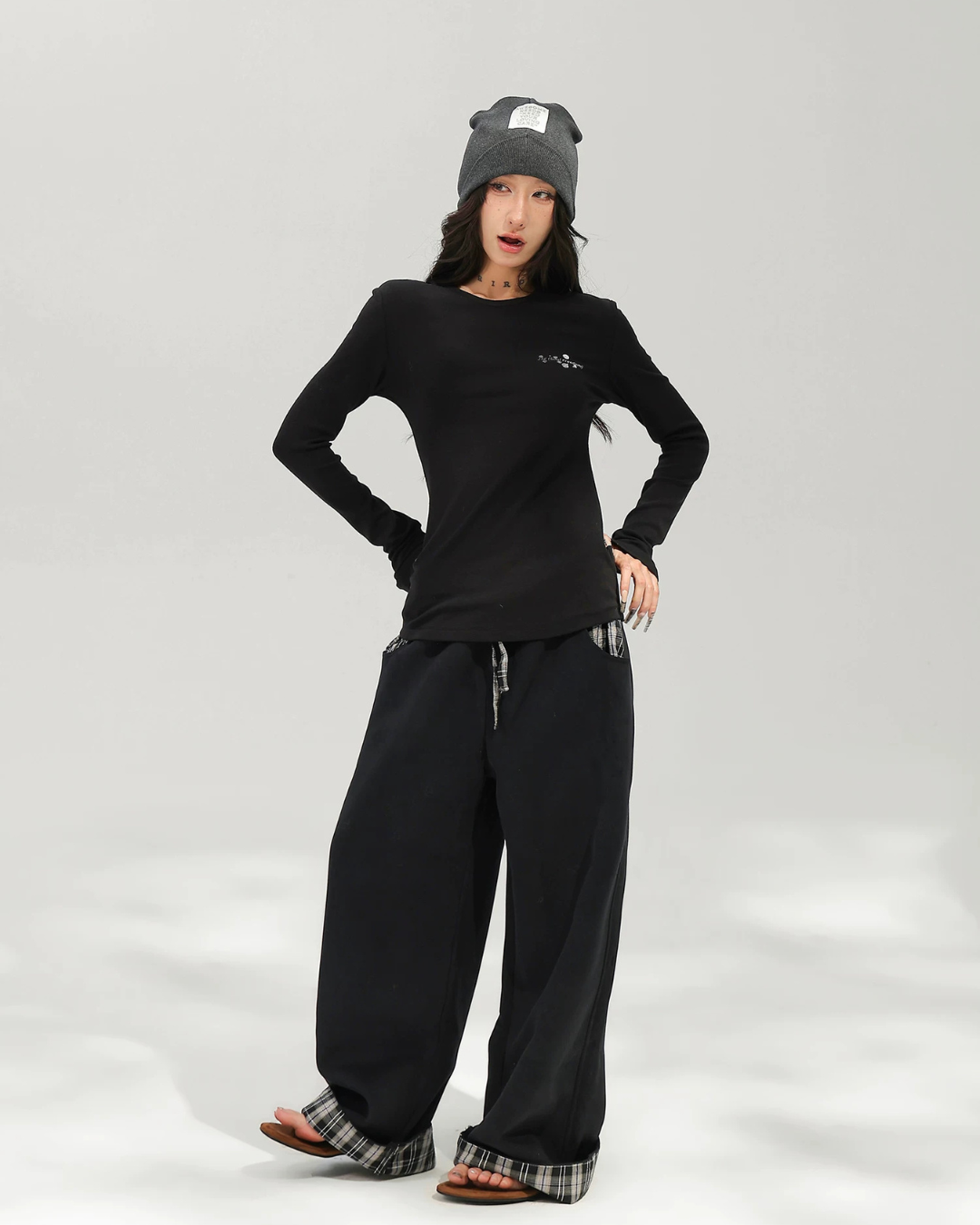 Fleece Long-Sleeve T-Shirt  ACS0390
