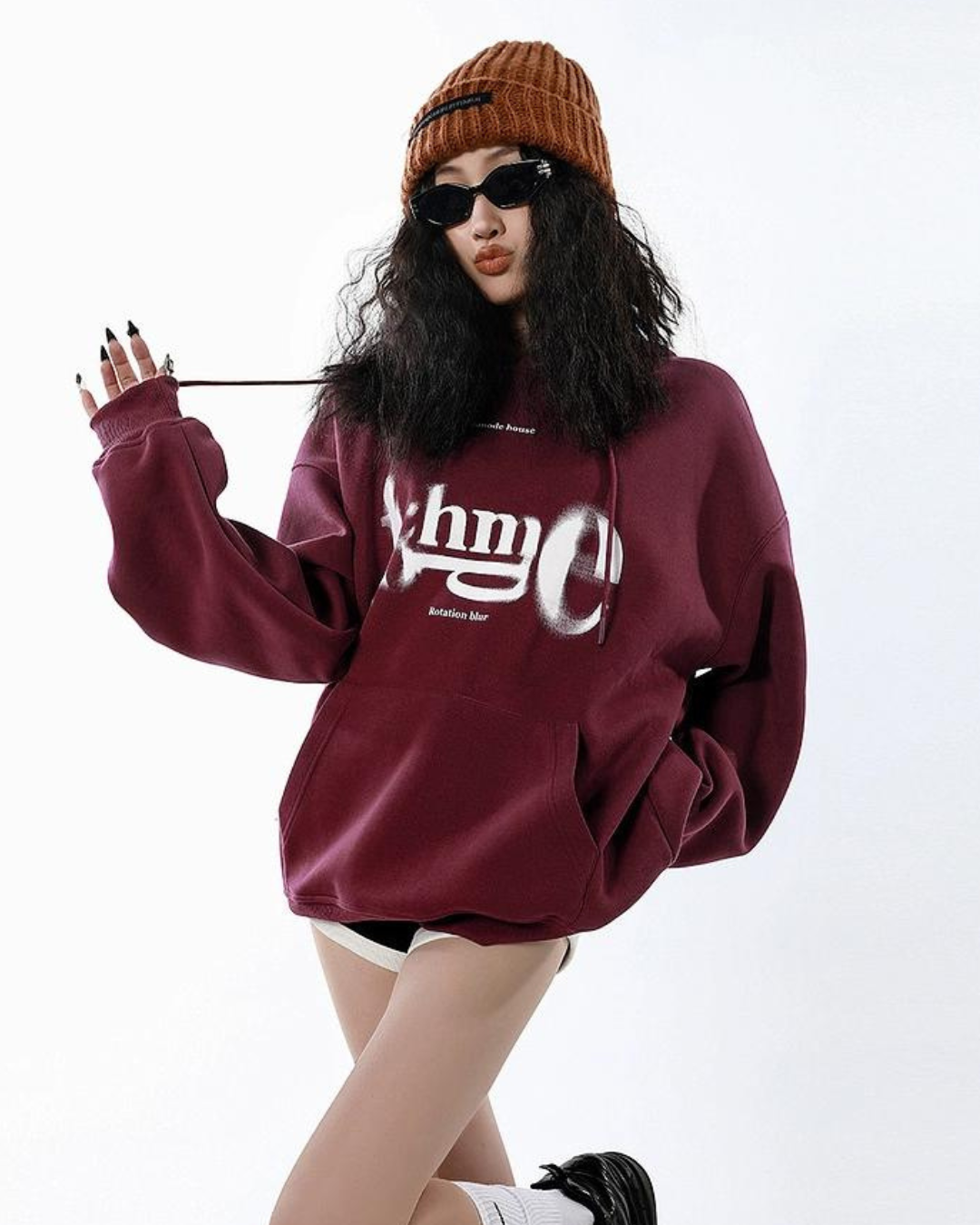 Front Logo Sweat Hoodie ICM0003