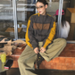 Cropped Color-Block Track Jacket WWP0015