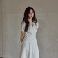 French Lace Flare Dress SMS0017