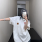 Print Short Sleeve Retro T-Shirt YLS0842