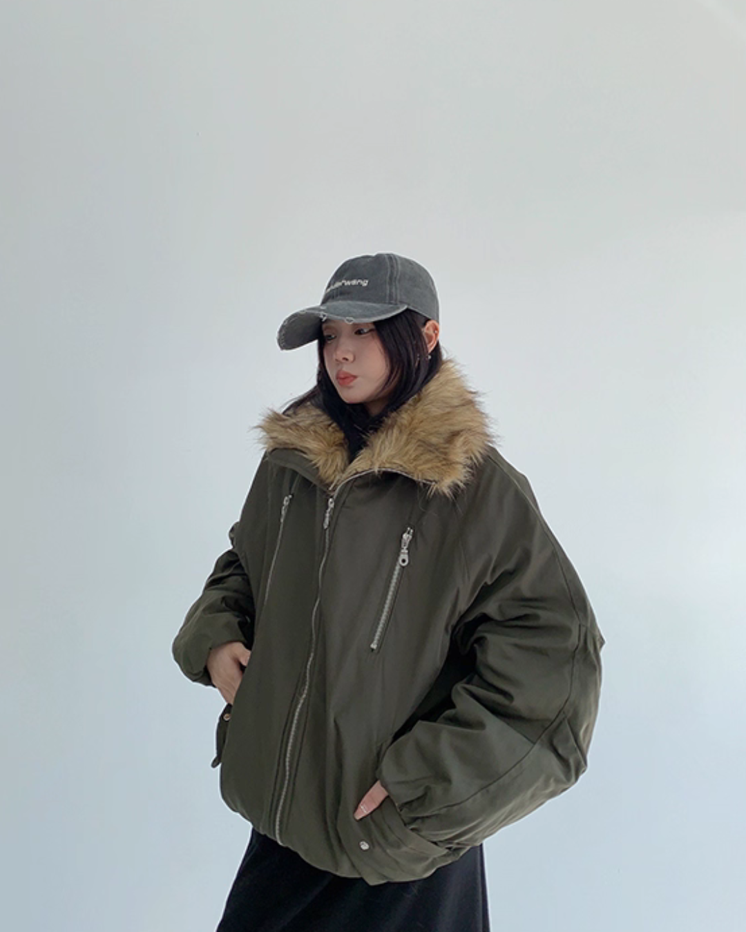 Fur Collar Cotton Jacket YLS0992
