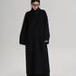 Mock Neck Long Coat SRS0413