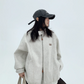 One-Point Logo Double Zip Jacket YLS0746