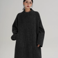 Mock Neck Long Coat SRS0407
