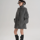 Stand Collar Short Coat SRS0396