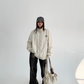 Stand Neck Zip Up Jacket YLS0802