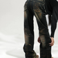 Graffiti Contour Denim Pants ACS0368