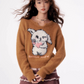 Rabbit Fluffy Pullover Knit ZZF0300