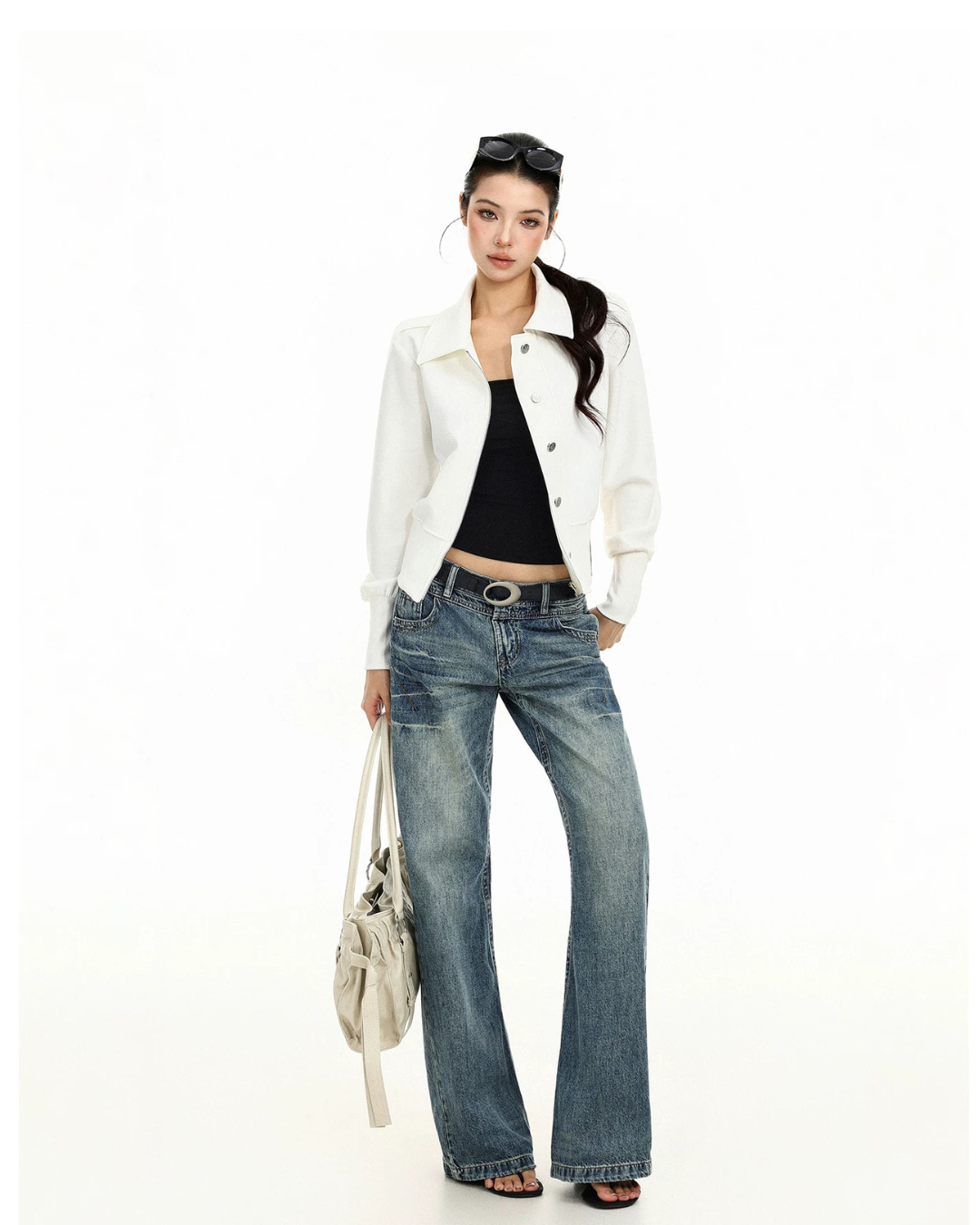 Polo Collar Short Jacket BGS0057