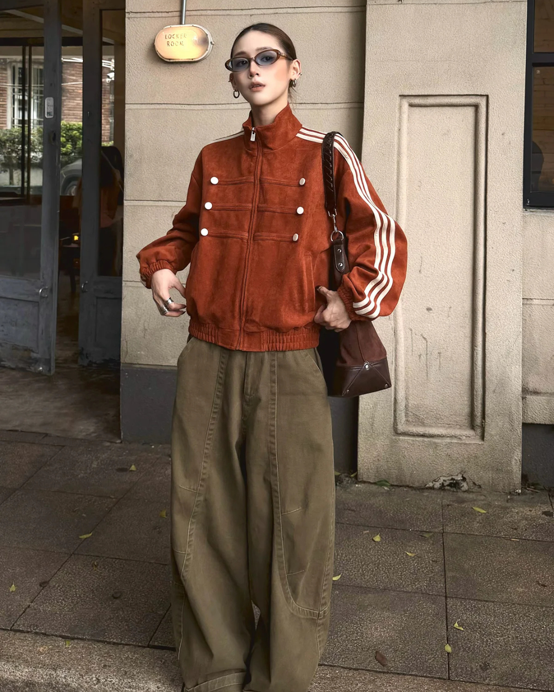 China Button Track Jacket WWP0010