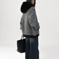 Striped Wool Loose Hoodie ACS0350
