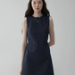 Heart Pocket Sleeveless Dress VOE0002