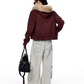 Fur Hood Zip Hoodie ICM0093