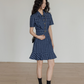 Paid Shirt Dress VAS0114