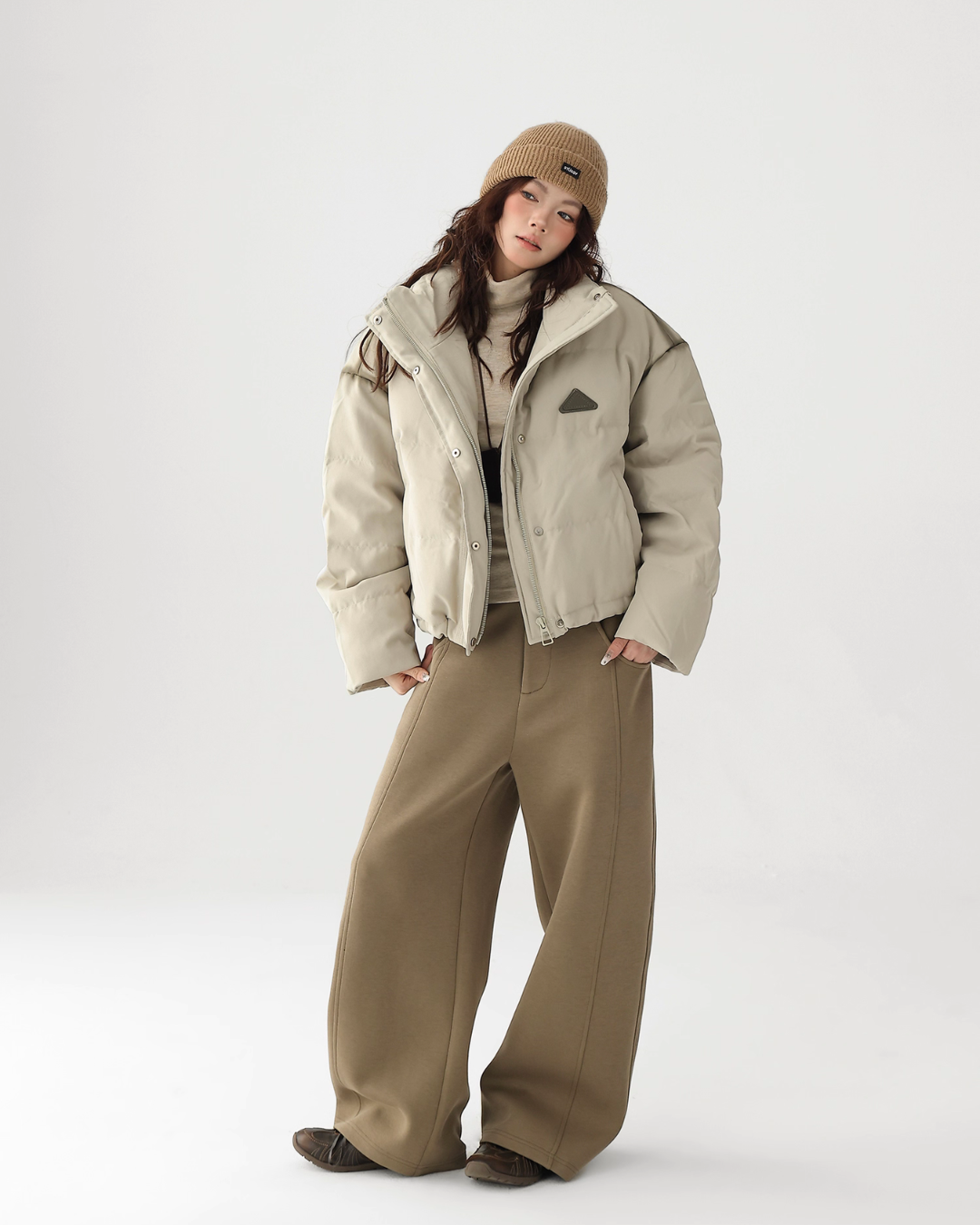 Stand Collar Compact Down Jacket ACS0294