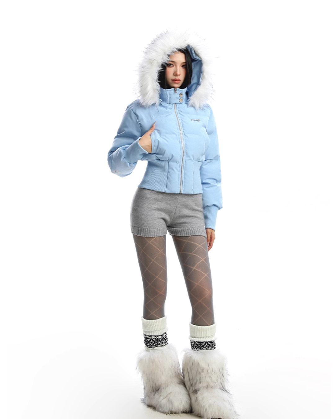 Fur Down Short Jacket BGS0039