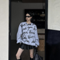 Letter Print Loose Sweat Tops VCY0020