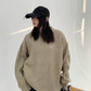 Zip Design Knit Tops YLS0705