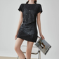 Corset Print T-Shirt Dress FER0120