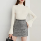 Champagne Tweed Mini Skirt DPY0077