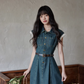 French Girly Denim Dress SMS0002