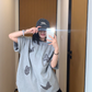 Butterfly Patch Short Sleeve T-Shirt YLS0836