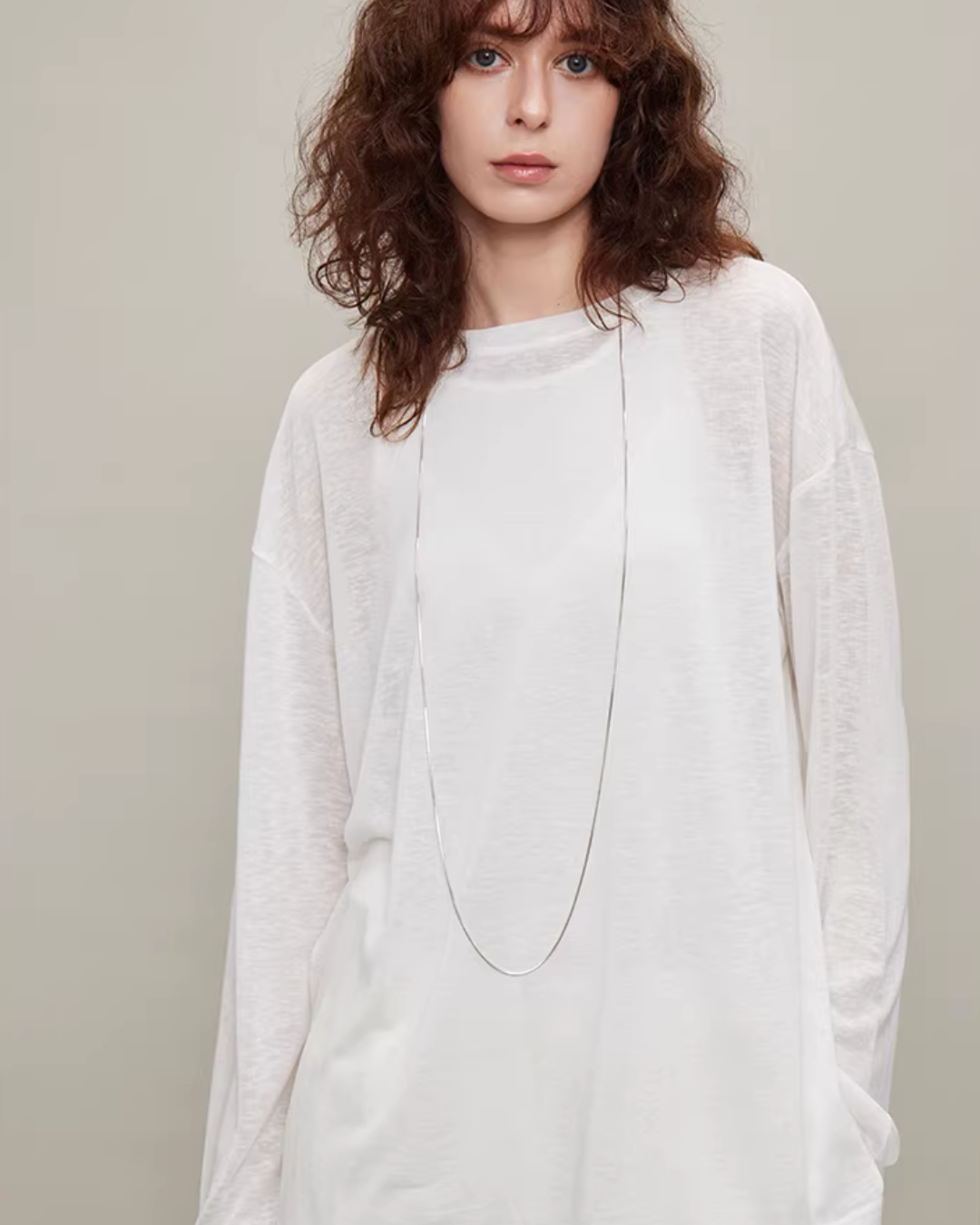 Oversized Batwing Sleeve T-Shirt TEO0002