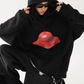 Apple Print Pullover Hoodie ACS0222