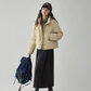 Stand Collar Short Down Jacket AMU0048