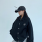 Plaid Patchwork Short Lapel Jacket YLS0883