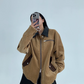 Double Zip Corduroy Jacket YLS0894