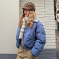 Puffer Collar Short Jacket CYE0090